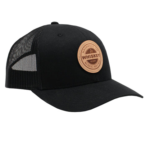 "NASH" TRUCKER LEATHER PATCH